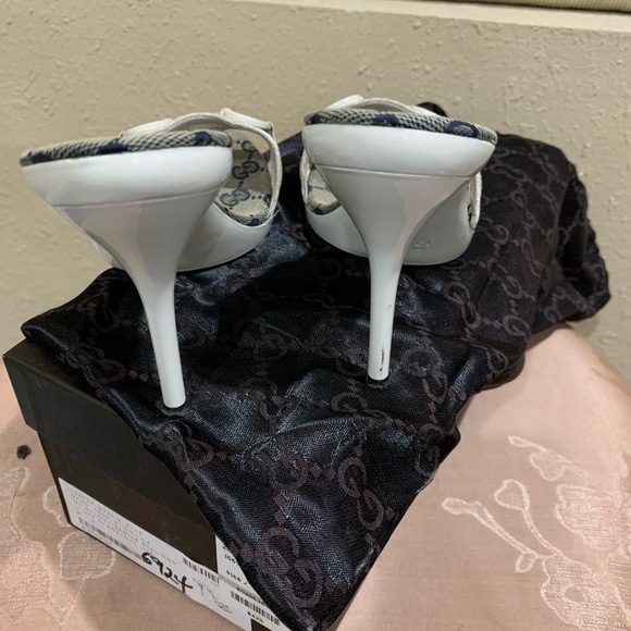 Gucci(authentic) high heel slides - Picture 2 of 4